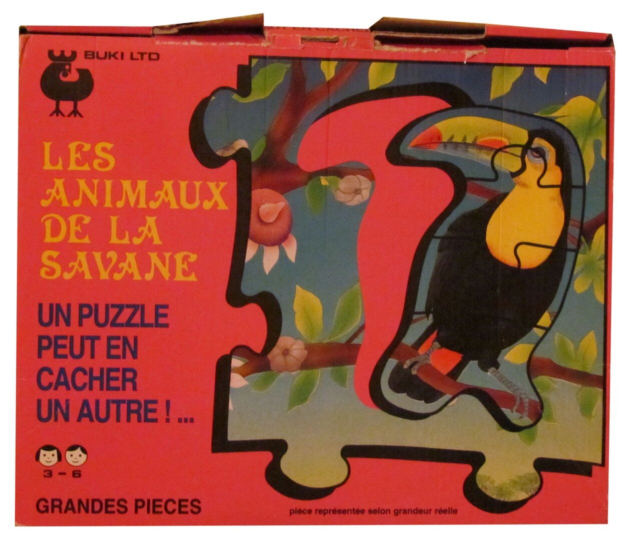 Puzzle - Les animaux de la savane - 24 pièces