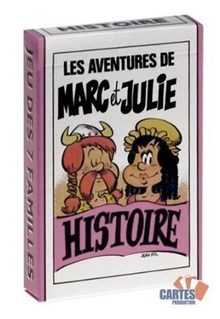 Jeu des 7 familles - Les aventures de Marc et Julie - Histoire