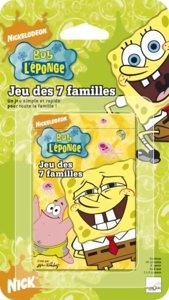 Jeu des 7 familles - Bob l'éponge