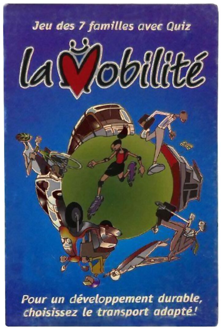 Jeu de 7 familles avec Quiz - La Mobilité - Pour un développement durable, choisissez le transport adapté !