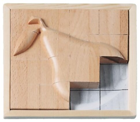 Puzzle En Bois Relief 3D Poire