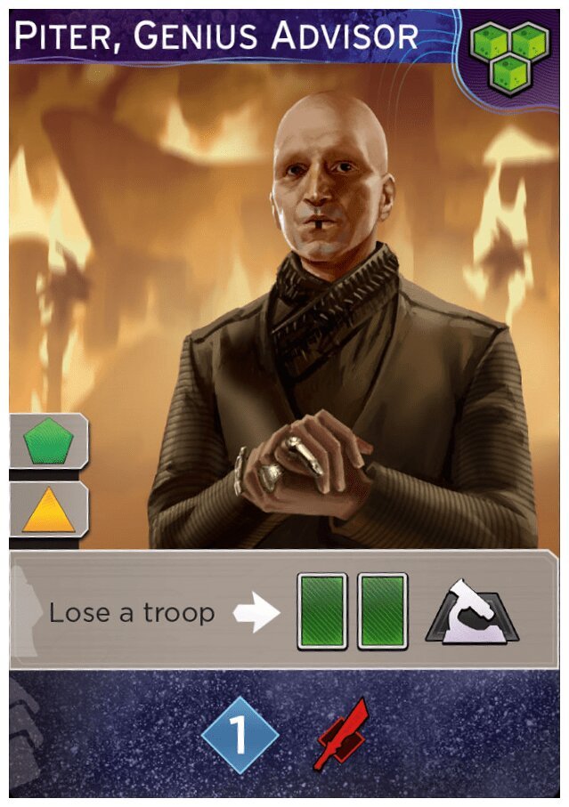 Dune Imperium – Piter, Genius Advisor