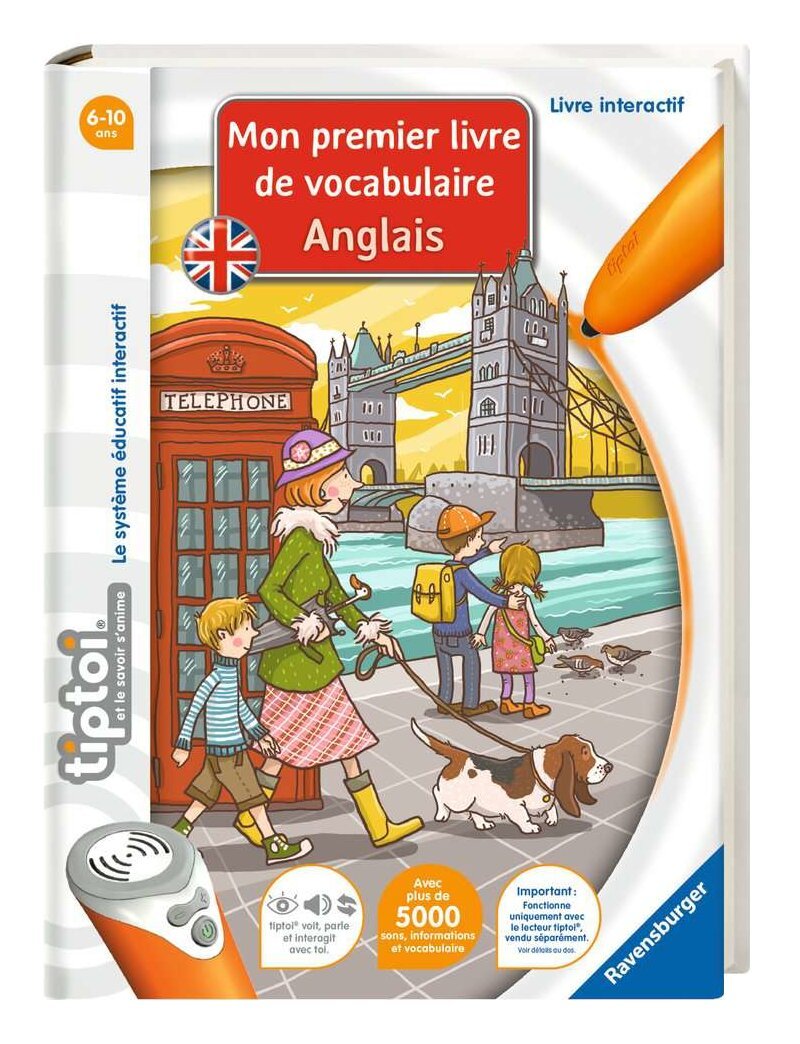 TipToi - Mon premier livre de vocabulaire Anglais