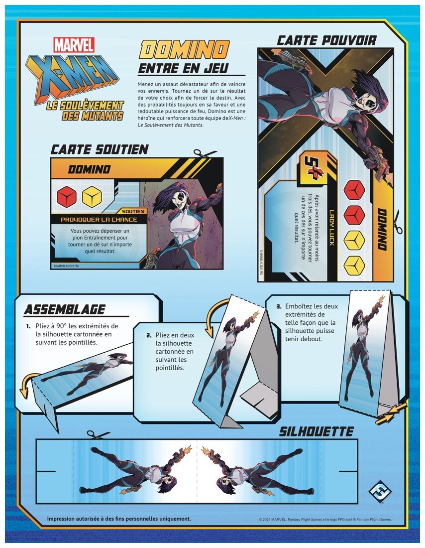 X-Men Le Soulèvement des Mutants - Domino