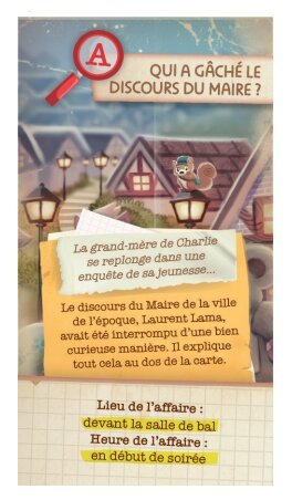 Détective Charlie - qui a gâché le discours du maire ?