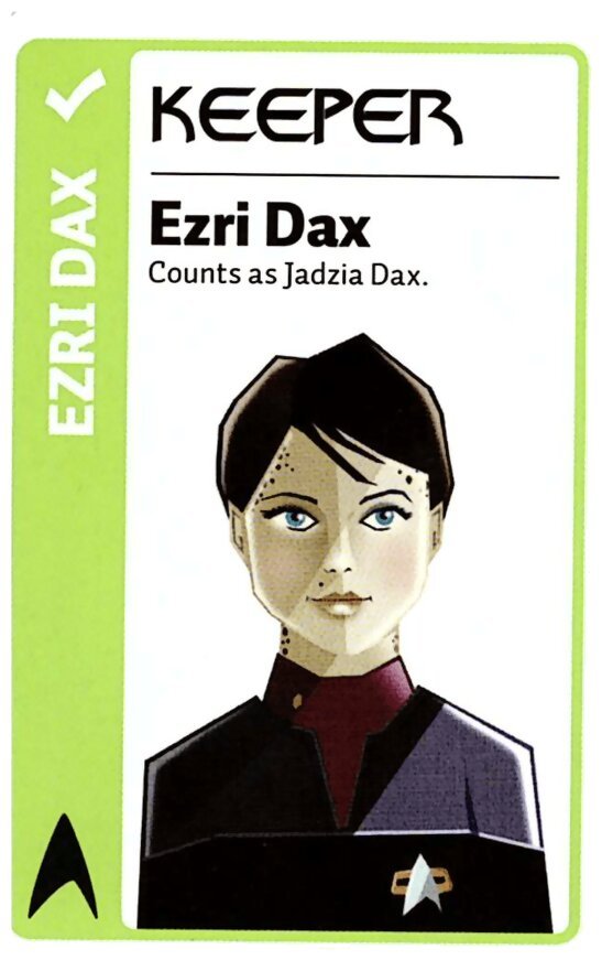 Star Trek : Deep Space Nine Fluxx - Ezri Dax - Promo Card