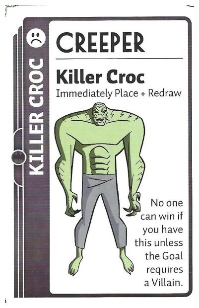 Batman Fluxx - Killer Croc - Promo Card