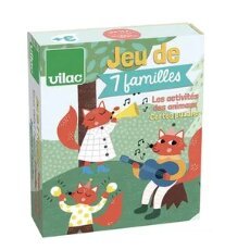 Jeu de 7 familles - Les activités des animaux