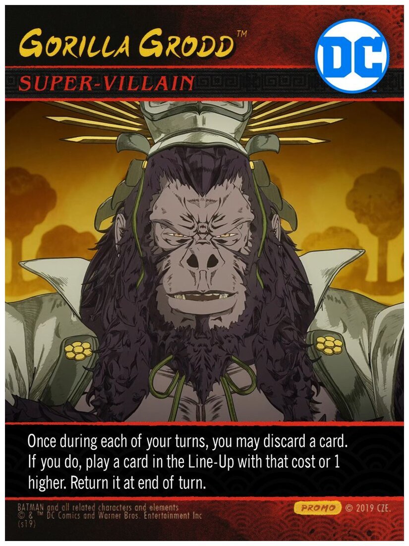 DC Comics Deck-Building Game - Gorilla Grodd