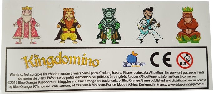 Kingdomino - Stickers meeples
