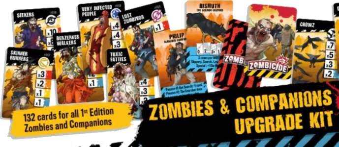 Zombicide 2ème Edition - Zombies & Companions Upgrade Kit