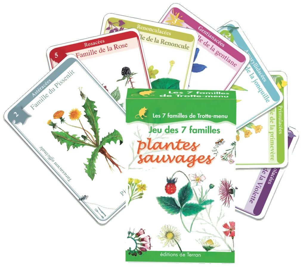 Les 7 familles de Trotte-menu - Plantes Sauvages 1