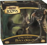 D&D Miniatures - Gargantuan Black Dragon