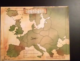 Huit Minutes pour un Empire : Carte Europe