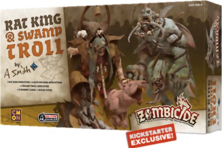 Zombicide : Green Horde – Rat King & Swamp Troll