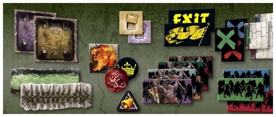 Zombicide : Green Horde - tokens