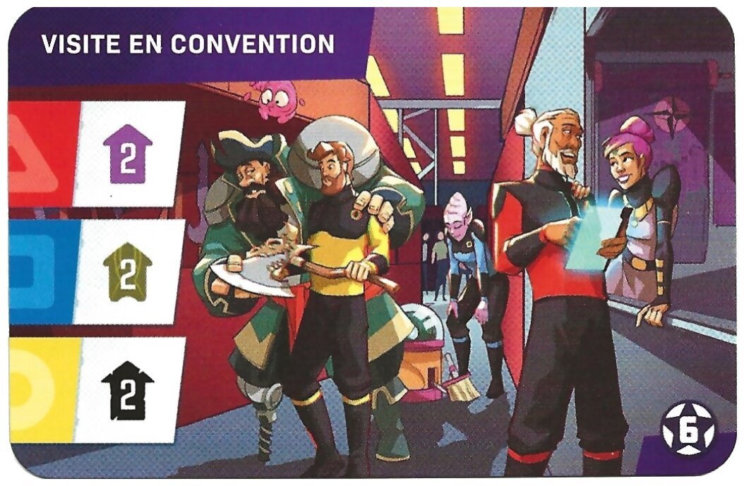 Starship Captains - Visite en convention