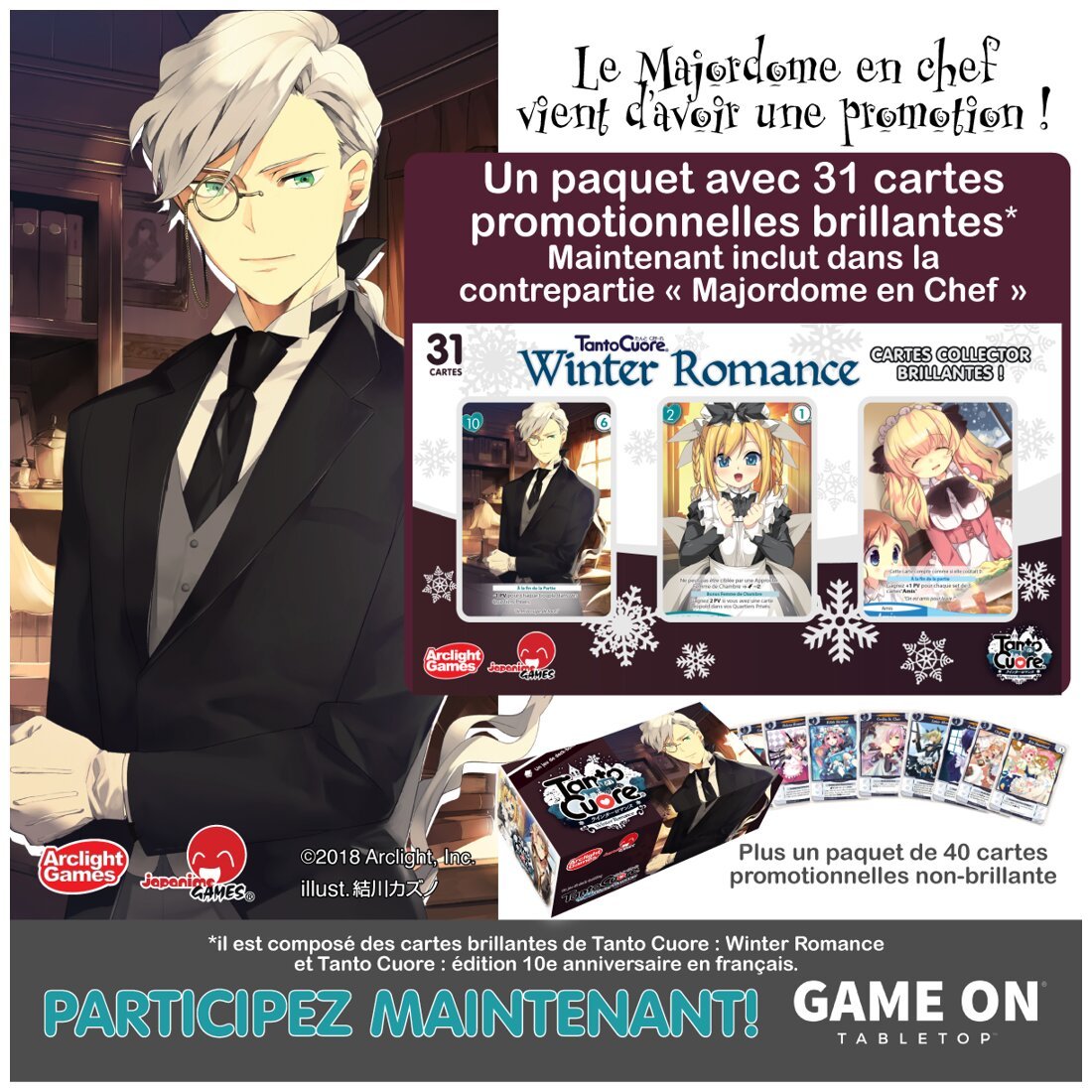 Tanto Cuore Foil Card Set - Winter Romance