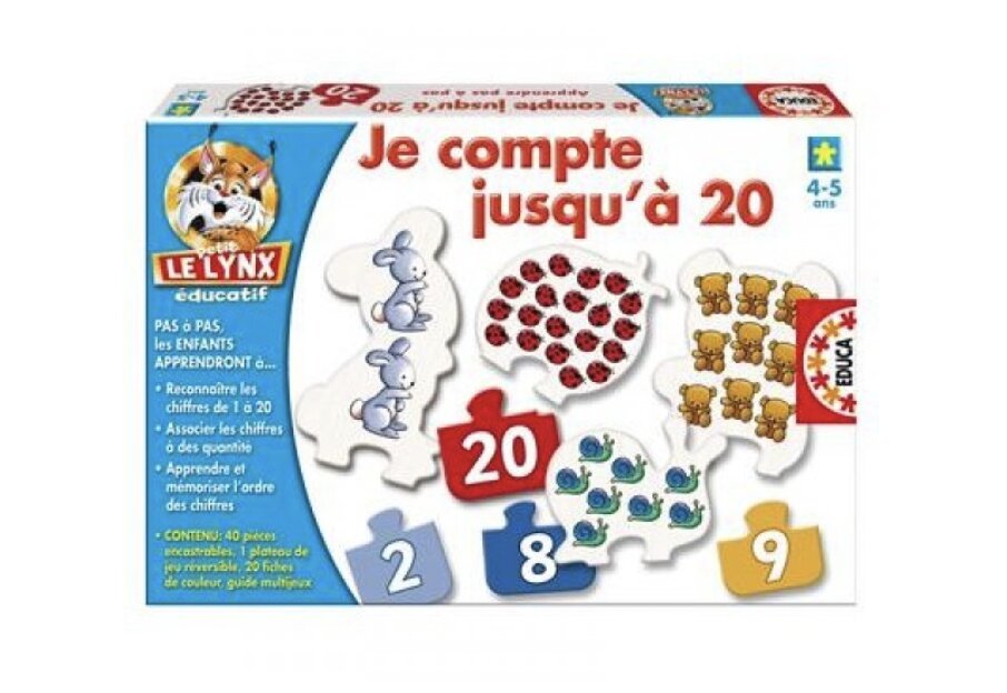 Je compte jusqu'à 20