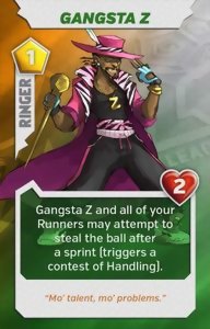 Kaosball - Ringer - Gangsta Z