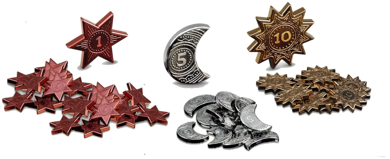 Septima - Metallic Wisdom Tokens