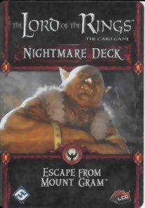 The Lord of the Rings LCG - Nightmare Deck - Escape From Mount Gram