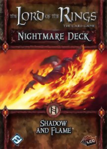 The Lord of the Rings LCG - Nightmare Deck - Shadow and Flame