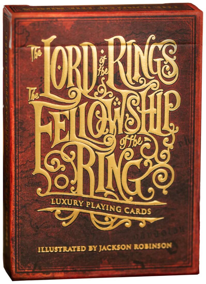 The Fellowship of the ring - luxury playing cards