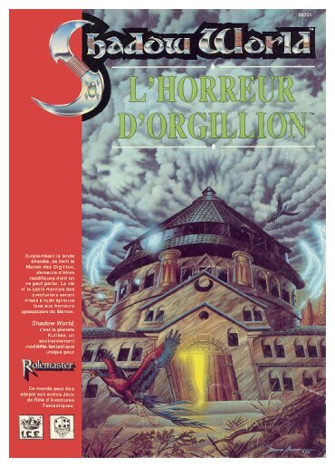 Rolemaster - L'Horreur d'Orgillion