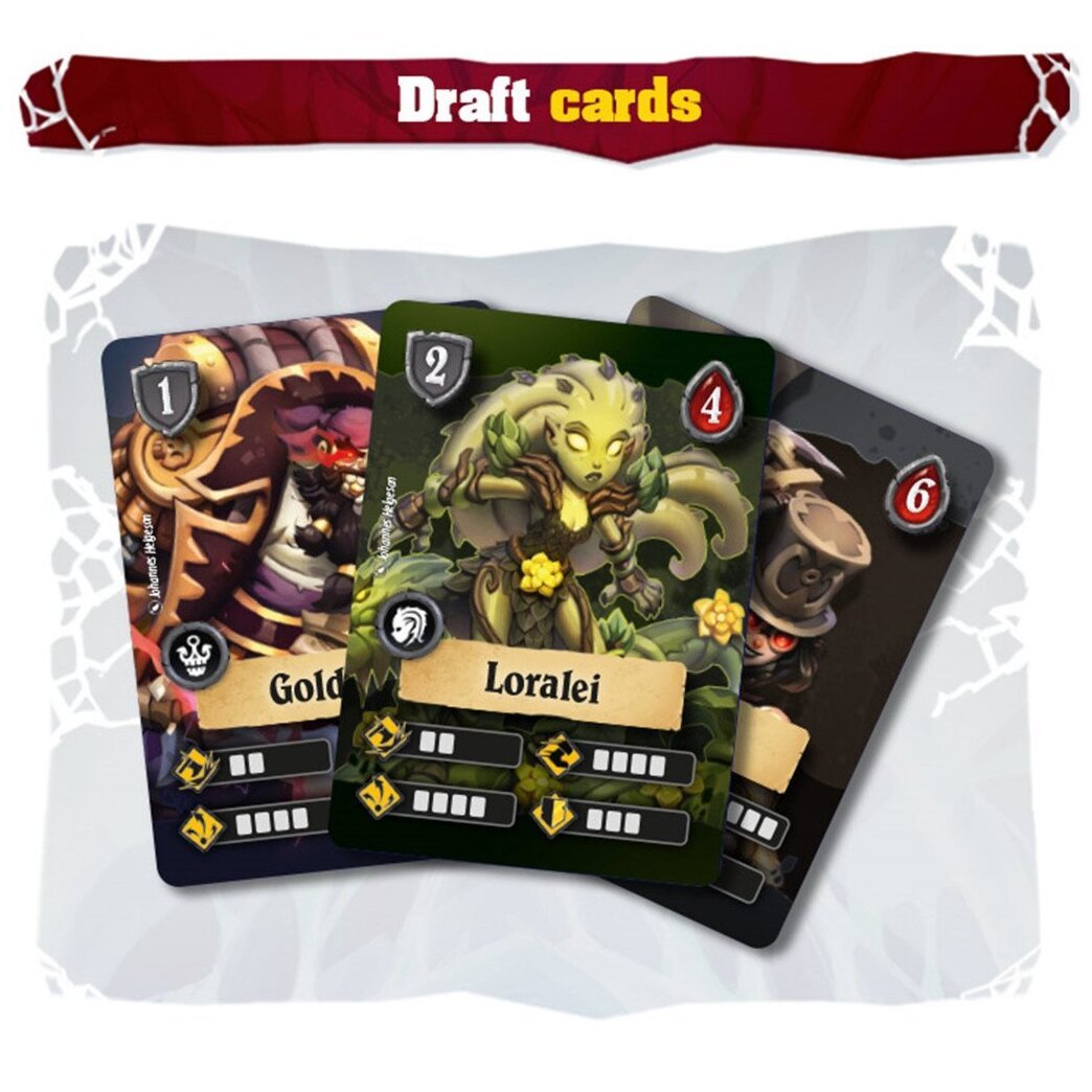 Super Fantasy Brawl - Draft Cards
