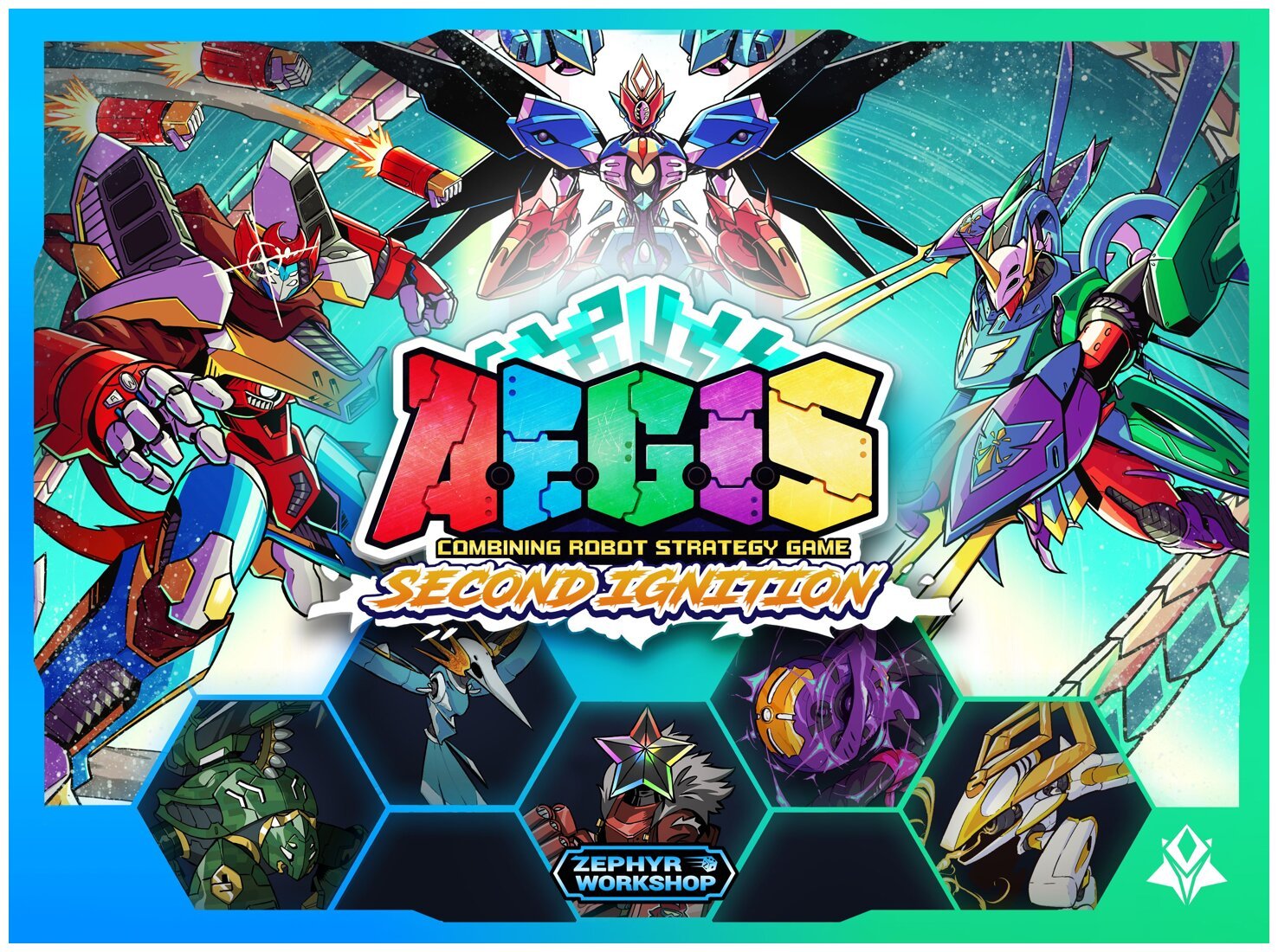 A.E.G.I.S : Combining Robot Strategy Game - Second Ignition