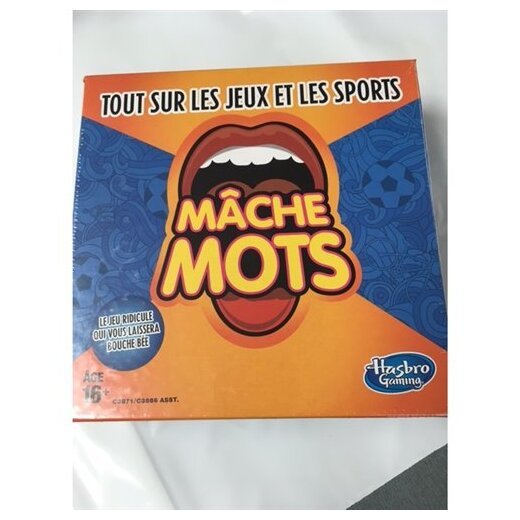 Mâche mots - Tout sur les jeux et les sports