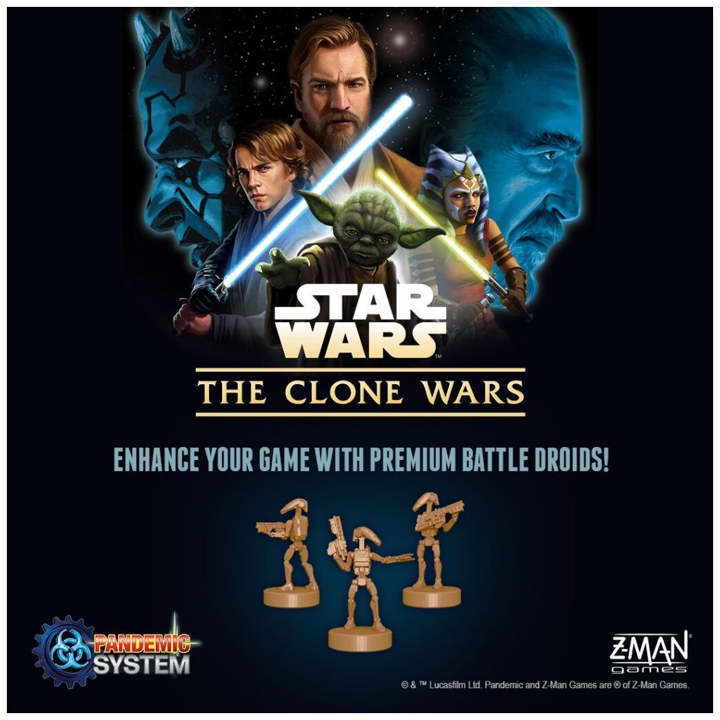 Star Wars : The Clone Wars – Premium Battle Droids