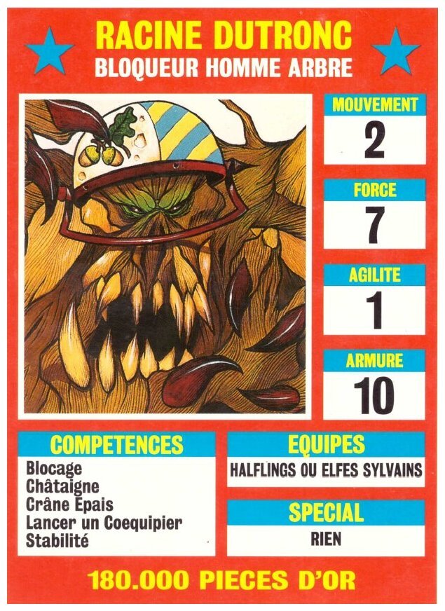 Blood Bowl - Racine Dutronc