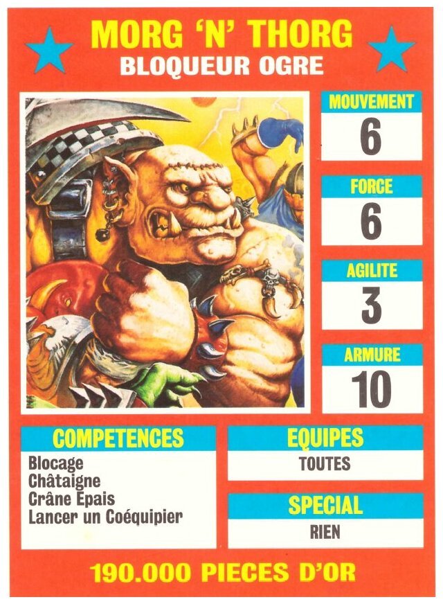 Blood Bowl - Morg 'N' Thorg