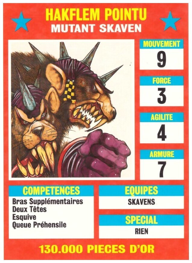 Blood Bowl - Hakflem Pointu