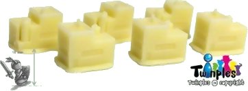 Pandémie - Set de Décors (6 Stations)