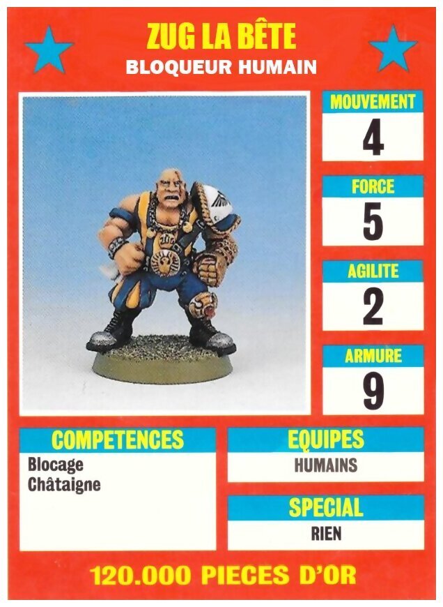 Blood Bowl - Zug La Bête