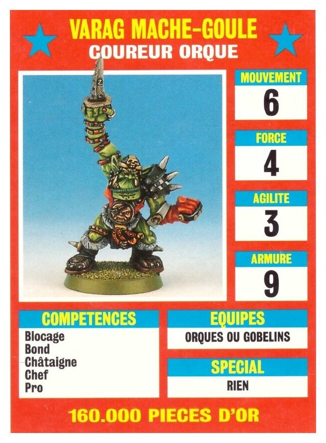 Blood Bowl - Varag Mache-Goule