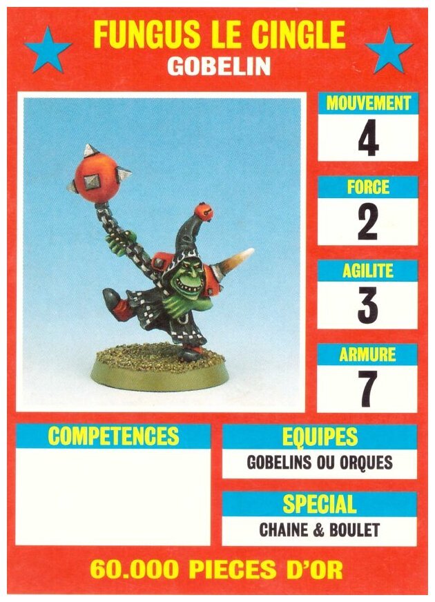 Blood Bowl - Fungus Le Cinglé
