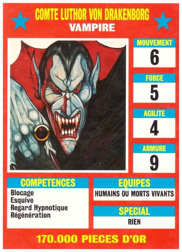 Blood Bowl - Comte Luthor Von Drakenborg