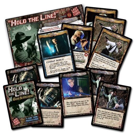 Last Night on Earth - 'Hold the Line' Game Supplement