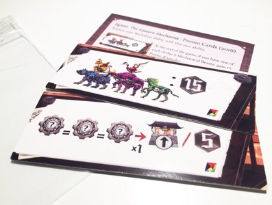 Jigūan : The Eastern Mechanist - 2019 Essen Promo Cards