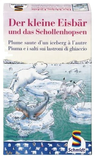 Plume saute d'un iceberg à l'autre