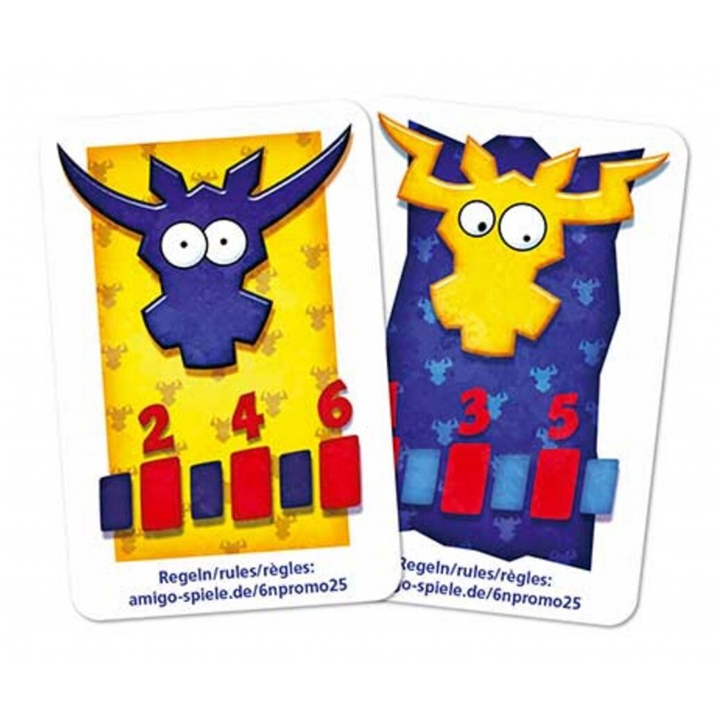 6 Qui Surprend ! - Carte Pair/Impair