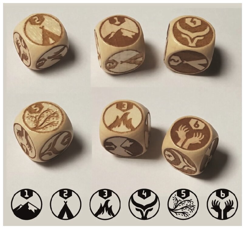 Polskar - set de dés