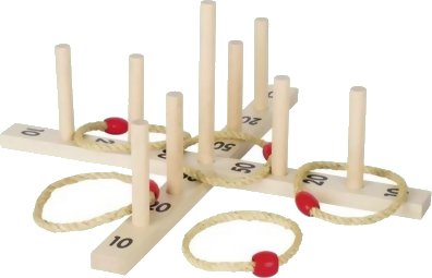 Jeu de lancer d'anneaux
