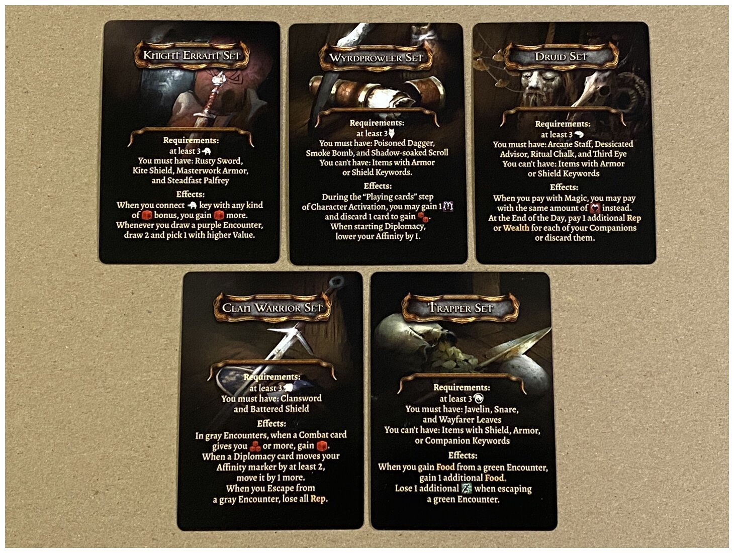 Tainted Grail - Items