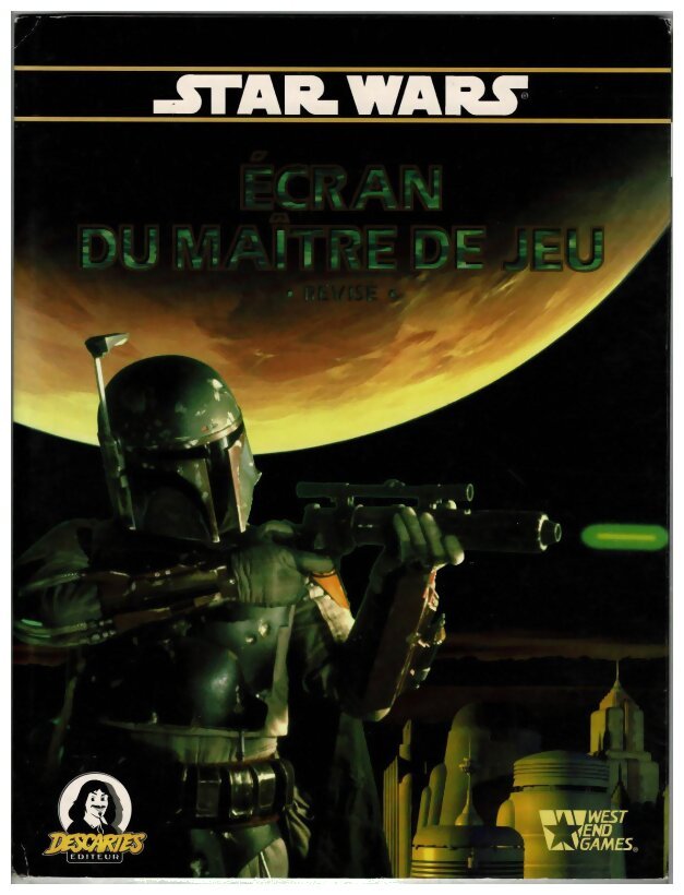 Star Wars D6 - Ecran du maître de jeu