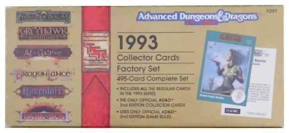AD&D - 1993 Trading cards factory set